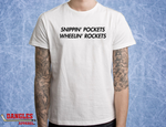 Snippin Pockets Wheelin Rockets Hockey T-Shirt FA116