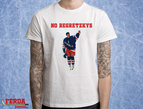 No Regretzkys Hockey T-Shirt FA11