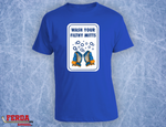 Wash Your Filthy Mitts Hockey T-Shirt FA53