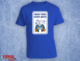 Wash Your Filthy Mitts Hockey T-Shirt FA53