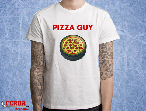 Pizza Guy Hockey T-Shirt FA74