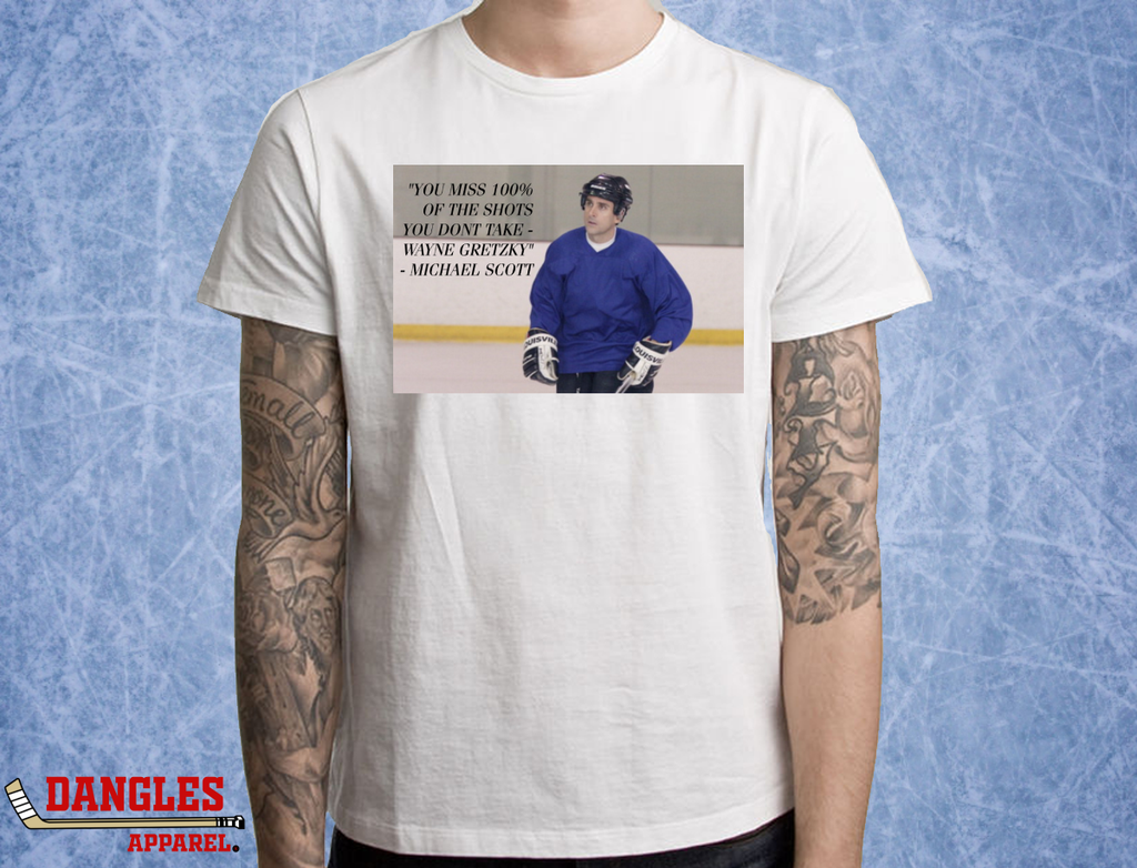 Michael Scott Hockey T Shirt FA103 Dangles Apparel