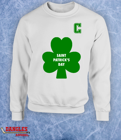 Saint Patrick's Day Hockey Crewneck Sweater Hoodie FA141